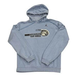 Nike Air Jordan North Carolina Tar Heels NCAA Basketball Hoodie Sweatshirt Men M